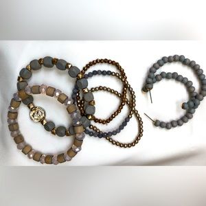 Bracelet and Earring Set